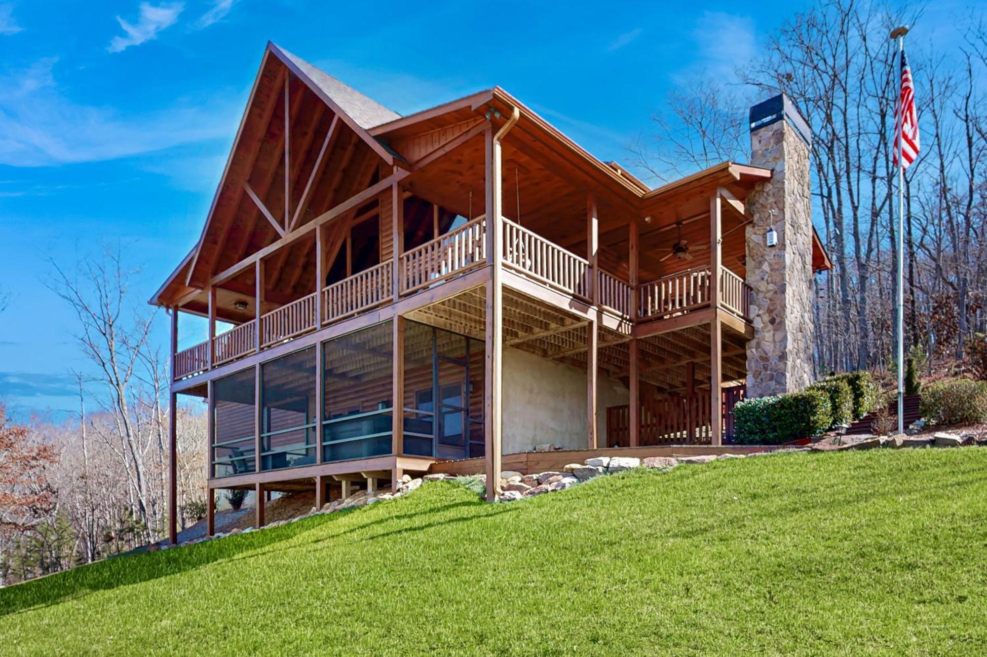 Bougie Bear Cabin Morganton Exterior photo